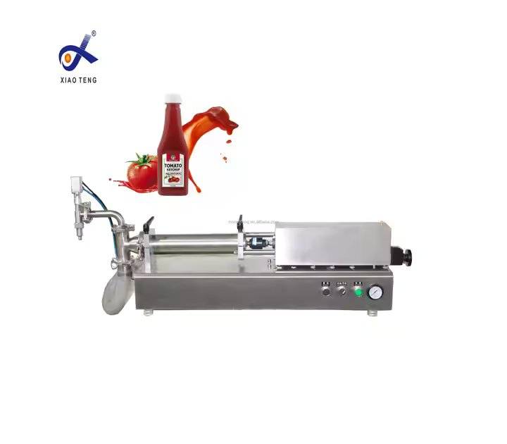 آلة تعبئة السوائل شبه الأوتوماتيكية المصنوعة من الفولاذ المقاوم للصدأ