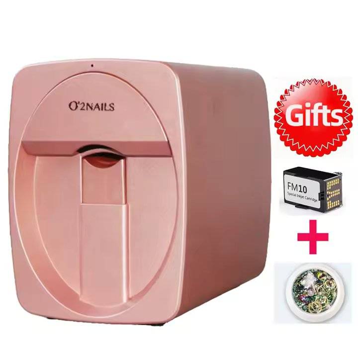 طابعة أظافر احترافية لصالونات تجميل الأظافر وآلة طباعة الأظافر مع ضمان لمدة عام واحد