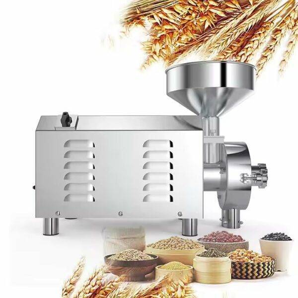 ⁦آلة مطحنة دقيق من الفولاذ المقاوم للصدأ HR1500 آلة مطحنة دقيق صغيرة للمنزل آلة مطحنة دقيق قمح صغيرة⁩ - الصورة ⁦3⁩