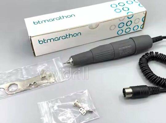 آلة حفر الأظافر اليدوية بمحرك صغير SDE H37L1 من btmarathon 3 champion بسرعة 35000 دورة في الدقيقة، علامة تجارية خاصة OEM مخصصة