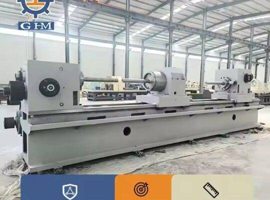 معدات أدوات آلية CNC أفقية عالية الدقة لقص الثقوب العميقة وصقل الأسطوانات الأنبوبية