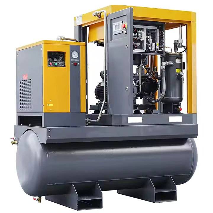 ضاغط هواء صناعي AirHorse 11KW 15KW 16 بار 20 بار ضاغط هواء لولبي متعدد الإمكانات 15 حصان 20 حصان 30 حصان لقطع الليزر - الصورة 4