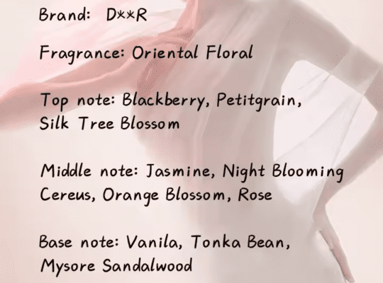 أحدث تصميم عطر نسائي