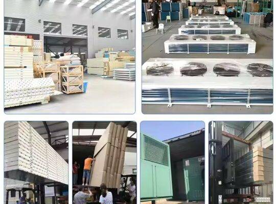 توريد المصنع مباشرة، غرفة باردة وفريزر مخصصة، ثلاجة، غرفة تجميد، غرفة باردة