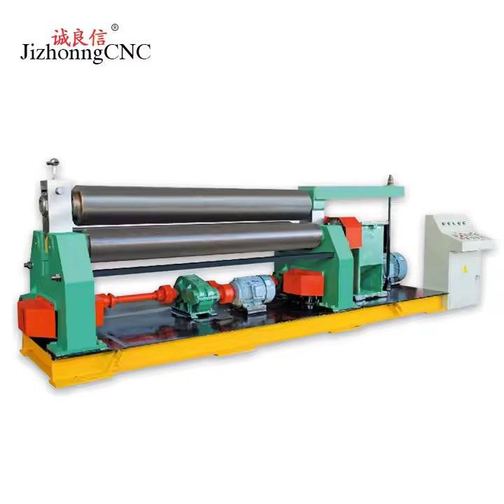 آلة ثني صفائح الحديد الكهربائية ثلاثية الأسطوانات المصنوعة من الفولاذ المقاوم للصدأ ومعدات لف الأسطوانة والأنابيب الصغيرة لاستخدام أداة الآلة