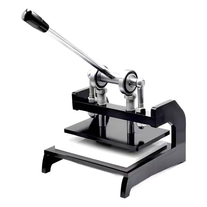 منتج جديد لعام 2024 آلة قطع الجلود اليدوية ذات العجلة المزدوجة آلة قطع القوالب اليدوية / آلة قطع القوالب الورقية اليدوية