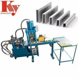 خط إنتاج دبابيس الأريكة سلسلة 4J/10J/14/80/10F/71/N/90/92/35/32 آلة تشكيل الدبابيس المسدسة آلة مسمار على شكل حرف U