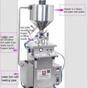 آلة تعبئة الفازلين الساخنة