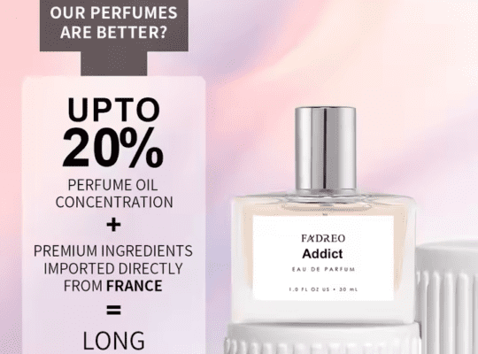 أحدث تصميم عطر نسائي