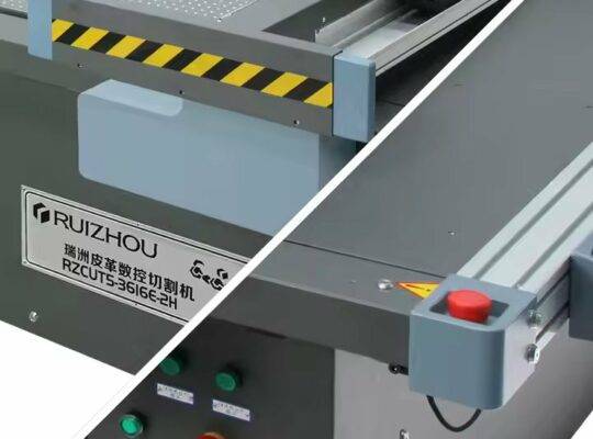 آلة قطع الجلود CNC عالية السرعة لمنتجات الأحذية والحقائب آلة قطع الجلود CNC