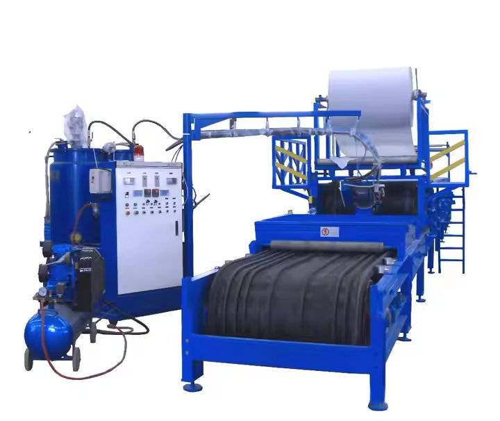 خط إنتاج مستمر لألواح العزل السقفية EPS الزخرفية من BMS Factory YX23-845 ماكينة رغوة PU للحوائط الكورية