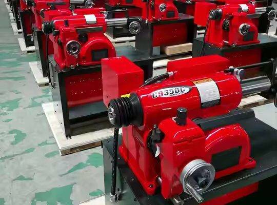 آلة طحن أقراص الفرامل C9350C مع محرك سيرفو DC وآلة طحن أقراص الفرامل والأسطوانة