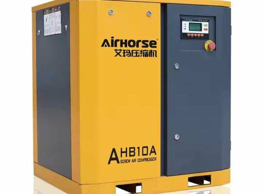 ضواغط هواء دوارة صامتة مخصصة من AirHorse بقوة 10 حصان و15 حصان و20 حصان و30 حصان وضغط 8 بار و10 بار و12 بار و16 بار ضاغط هواء حلزوني صناعي