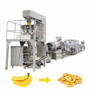 خط إنتاج شرائح الموز الصناعية الأوتوماتيكية بالكامل من شركة KLS New Snack Fryer لتجهيز الأطعمة