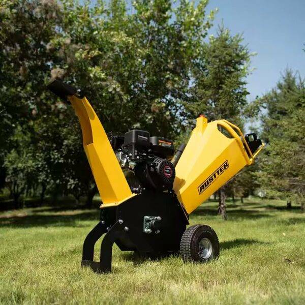 ⁦أوستر OEM شهادة CE آلات الغابات معالج الحطب 6.5HP البنزين كسارة الخشب آلة تقطيع الخشب الصغيرة⁩ - الصورة ⁦2⁩