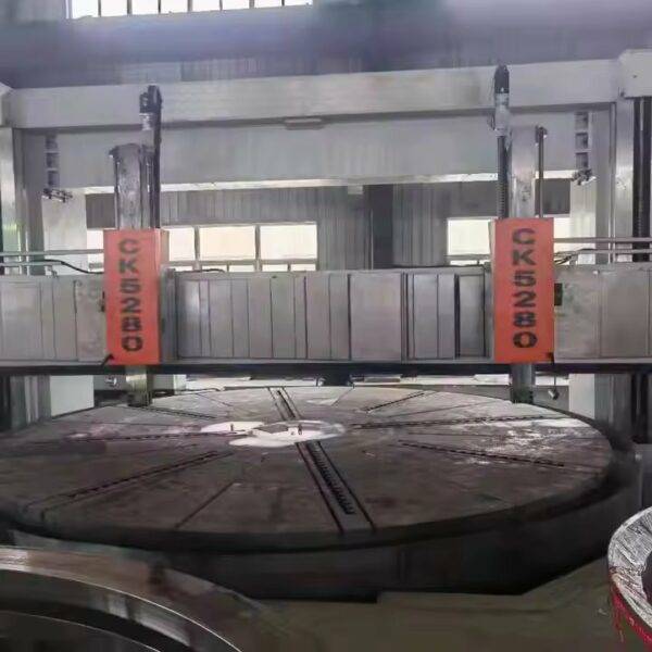 ⁦معدات تصنيع CNC الأكثر مبيعًا CK5255 آلة مخرطة عمودية تقليدية شديدة التحمل⁩ - الصورة ⁦6⁩