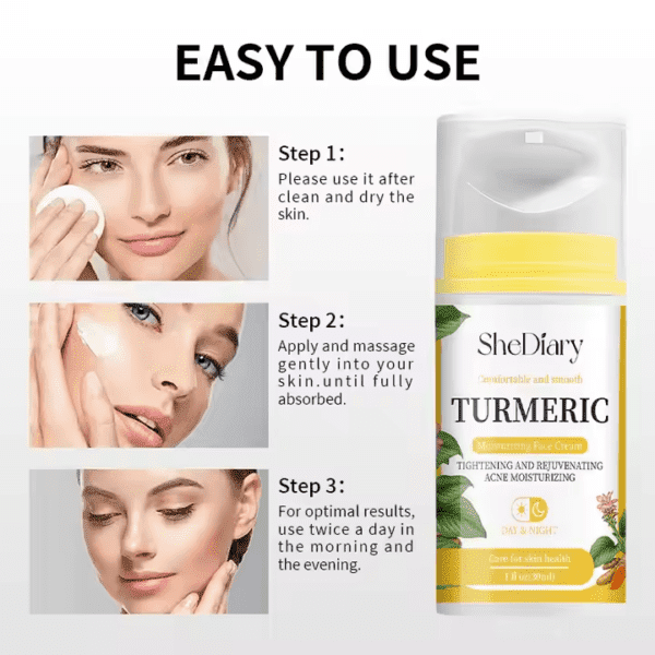 ⁦مجموعة مخصصة 5 Tumeric لمكافحة حب الشباب مزيل البقع الداكنة⁩ - الصورة ⁦3⁩
