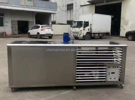 ماكينة صنع مكعبات الثلج الكبيرة الاحترافية