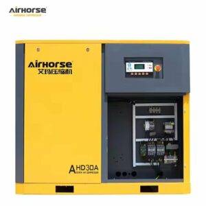 ضاغط هواء AirHorse 30 حصان 22 كيلو وات 127 قدم مكعب في الدقيقة ضاغط هواء لولبي احترافي 22 كيلو وات 30 حصان تصنيع ضواغط صناعية