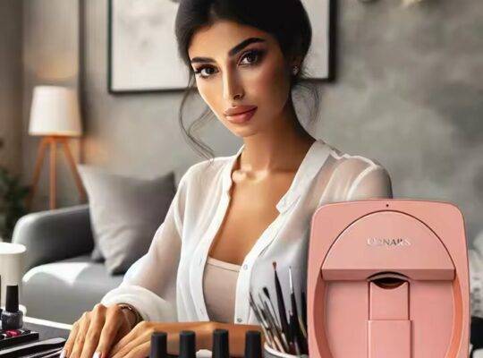 طابعة أظافر احترافية لصالونات تجميل الأظافر وآلة طباعة الأظافر مع ضمان لمدة عام واحد