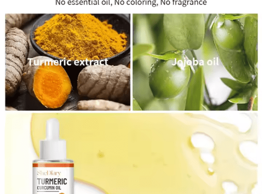 مجموعة مخصصة 5 Tumeric لمكافحة حب الشباب مزيل البقع الداكنة