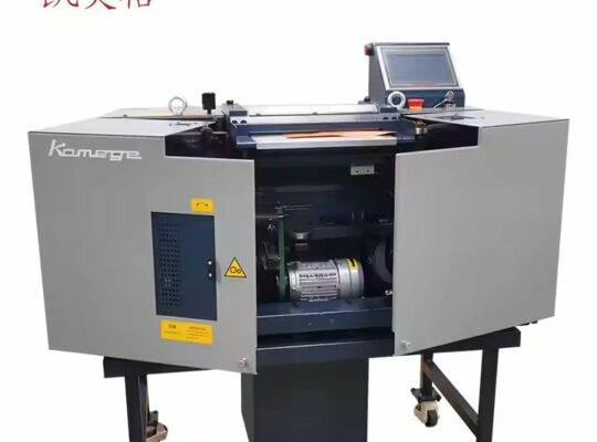 آلة تقسيم الجلود الصغيرة عالية الدقة Kamege K300A بعرض عمل 300 مم، ماكينة إنتاج الجلود، حقيبة ساعة يدوية الصنع