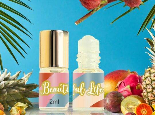 مجموعة عطر سفر نسائية صغيرة الحجم