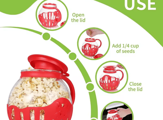 LMETJMA 2.25QT منشار زجاجي المومني