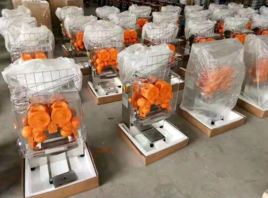 آلة عصير البرتقال الأوتوماتيكية Commercia آلة عصير البرتقال آلة عصر البرتقال المهنية الصناعية