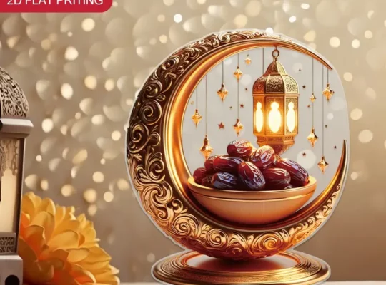زينة رمضان الفاخرة المسطحة