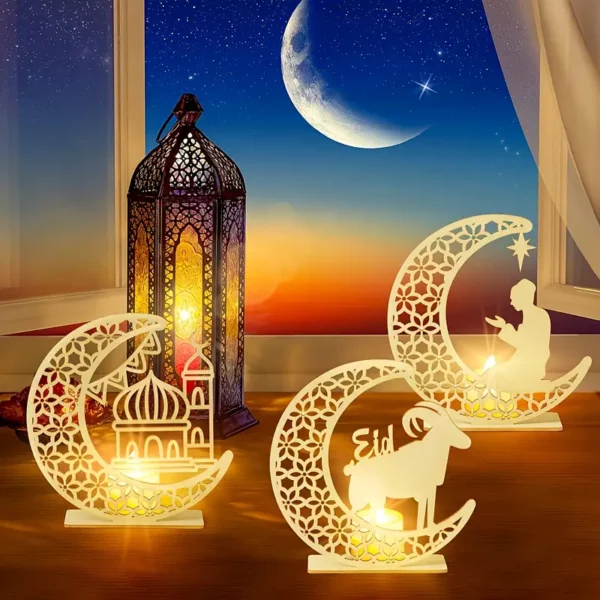 ⁦مجموعة من 3 قطع بتصميم كلاسيكي لتزيين المنزل⁩ - الصورة ⁦5⁩