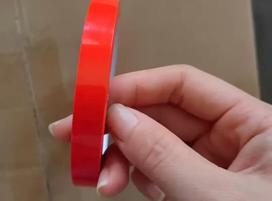 10 لفات من شريط إغلاق الأكياس البلاستيكية الحمراء