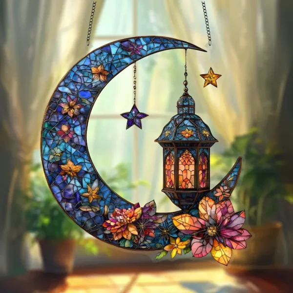 ⁦مكون من 1 قطعة سونكاتشر رمضان بأسلوب الفينتاج⁩ - الصورة ⁦5⁩