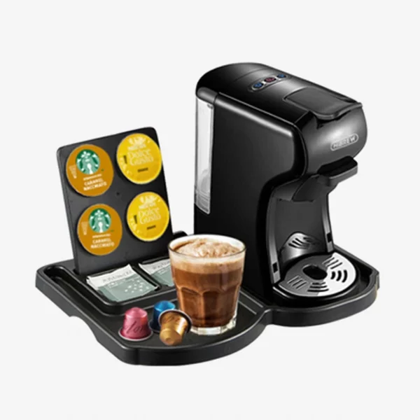 ⁦ماكينة قهوة إسبريسو HiBREW H1A 3 في 1 متوافقة مع قهوة دولتشي قوستو الأرضية⁩ - الصورة ⁦5⁩