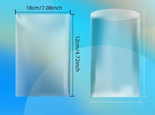 50/100 قطعة من أكياس التغليف الحراري PVC