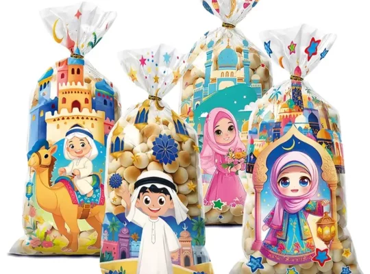 عبوات هدايا مسطحة رمضان – 50 قطعة