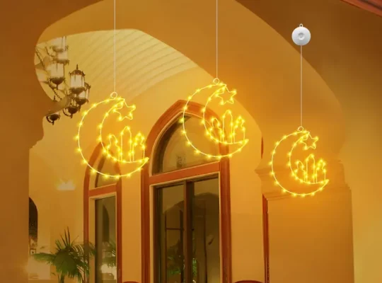 1 قطعة كلاسيكية من ABS Twinkle Star Moon Castle Light، 8