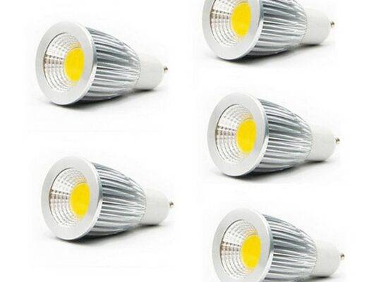 5pcs 5 W LED ضوء سبوت