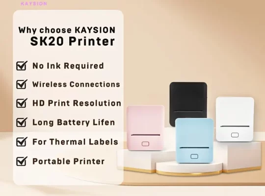 طابعة ملصقات حرارية KAYSION SK20 واحدة