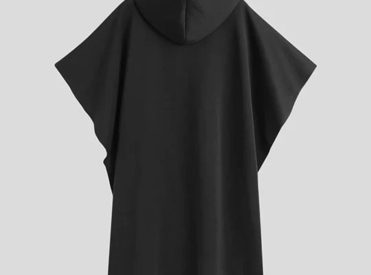 عباءة غير منتظمة ذات Capuche