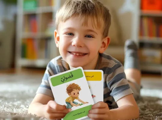 بطاقات تعليمية عربية من Bear Tale