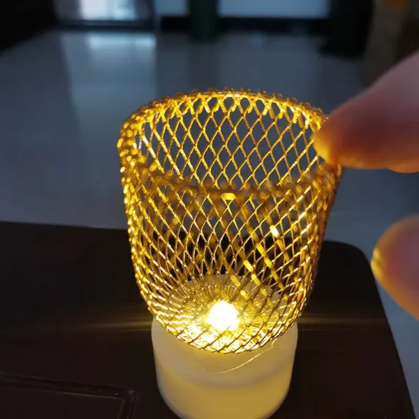 ⁦6 قطع - أضواء شمعة إلكترونية LED رمضان⁩ - الصورة ⁦4⁩