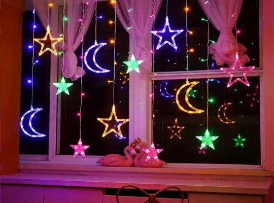 مجموعة واحدة من أضواء ستارة الجنيات