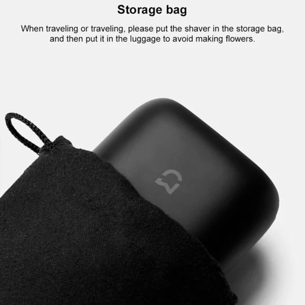 ⁦XIAOMI S100 ماكينة حلاقة كهربائية رأس حلاقة دوار⁩ - الصورة ⁦4⁩