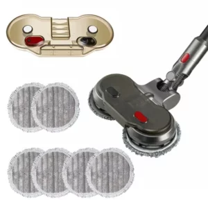 رأس ممسحة كهربائية لـ Dyson V7 V8 V10 V11 مع خزان ماء 150 دورة في الدقيقة ملحق متعدد الوظائف للتجفيف والمسح والتلميع والتشميع