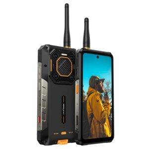 هاتف Ulefone Armor 26 Ultra Walkie-Talkie، إصدار متين، 12 جيجابايت + 512 جيجابايت، 6.78 بوصة Android 13 MediaTek Dimensity 8020 Octa Core، الشبكة: 5G، NFC (أسود)