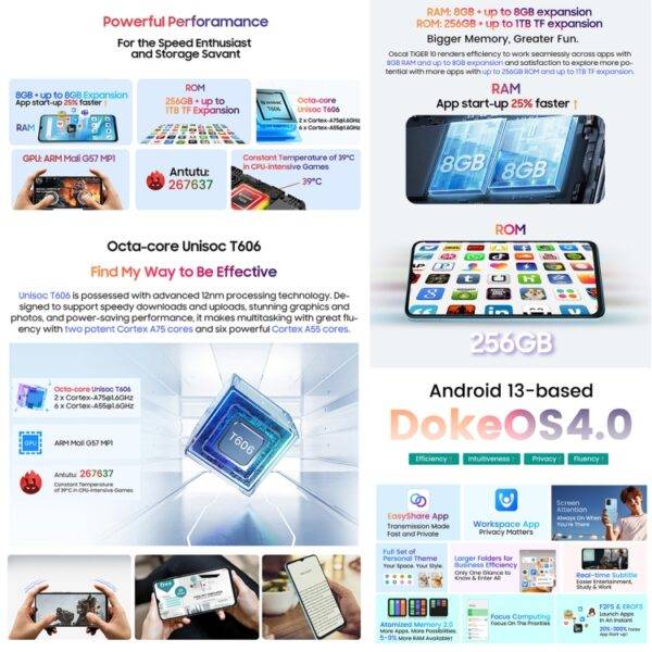 ⁦Blackview Oscal TIGER 10⁩ - الصورة ⁦10⁩