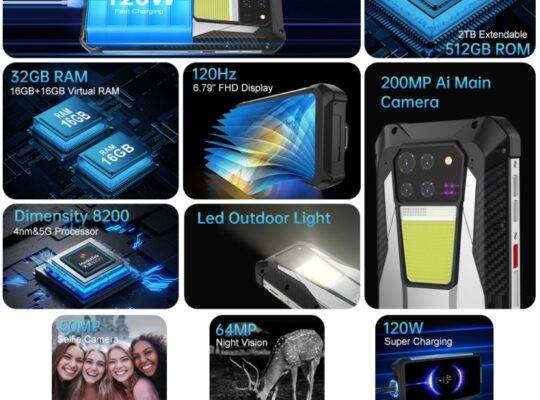 هاتف Unihertz Tank 3 / 8849