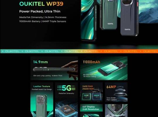 هاتف Oukitel WP39 Pro 5G