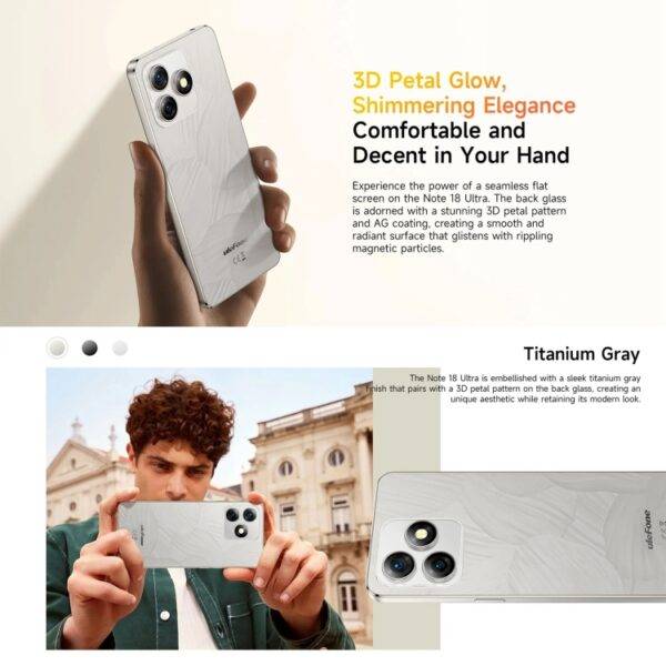 ⁦Ulefone Note 18 Ultra، 6⁩ - الصورة ⁦4⁩